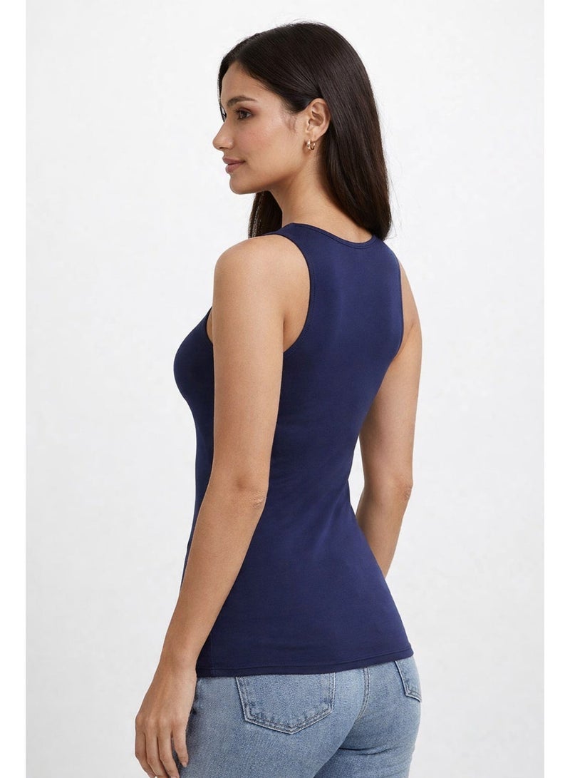 Carina تي شيرت بدون أكمام على شكل بسكويت - Image 2